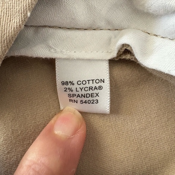 Banana Republic City Chino Tan Pants, size 10 - Picture 6 of 12